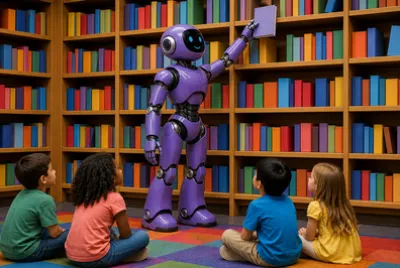 Bibliotekshjälparrobot