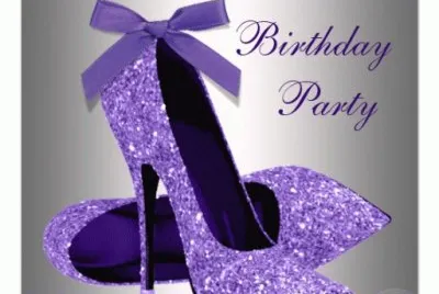 Glamorous Birthday Invitation