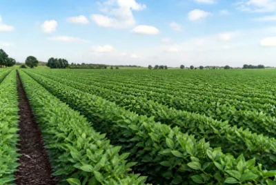 Soy Crop Landscape(grok)