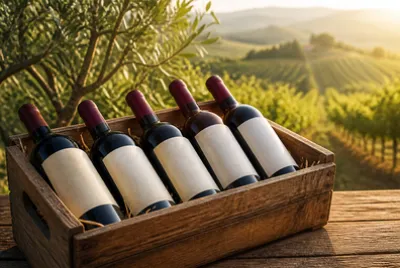 Morning Crate Bottles