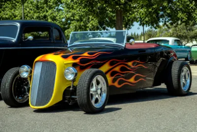 Flame Hot Rod Meet(grok)