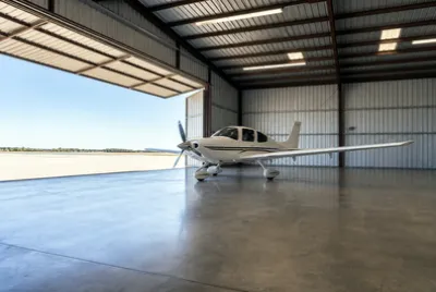 Sunny Open Hangar