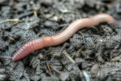 Garden Soil Earthworm