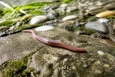 Wet Path Earthworm