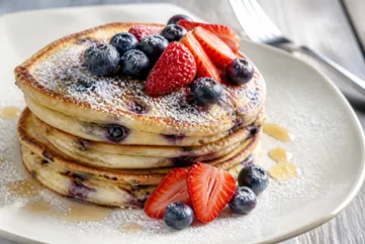 Blueberry Pancakes(grok)