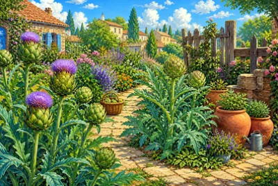 Garden Artichoke Patch