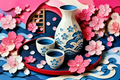 Papercut Sake(grok)