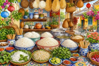 Market Noodle Stall