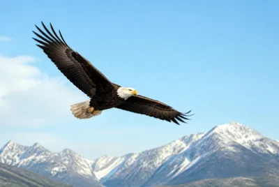 Eagle Soaring Sky(grok)