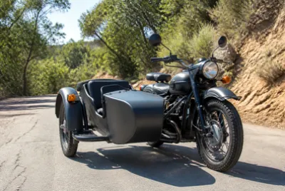 Motorcycle Sidecar Road(grok)