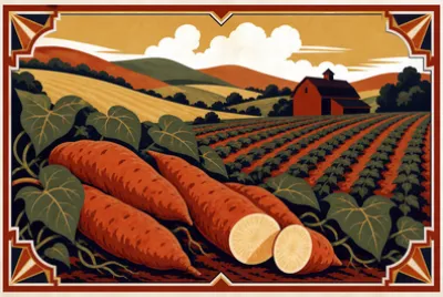 Farm Travel Poster
