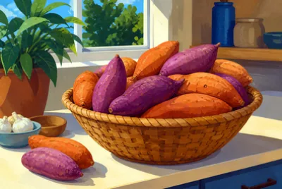 Midday Yam Basket