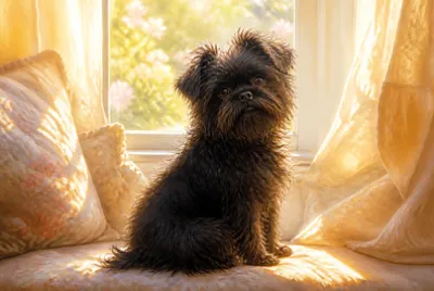 Luminous Window Dog(grok)