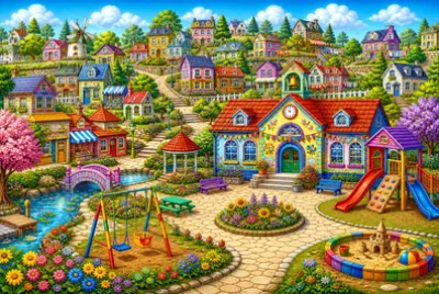 Storybook Schoolyard
