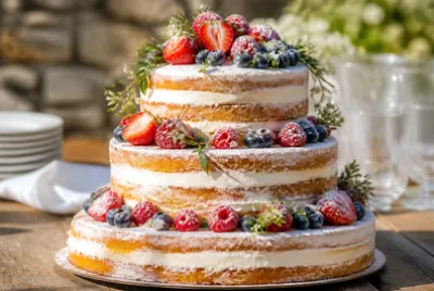 Naked Berry Cake(grok)