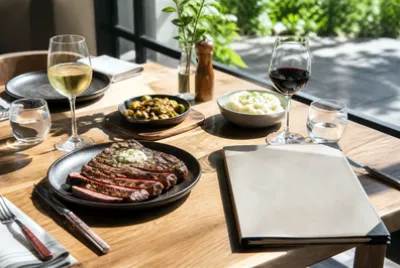 Afternoon Restaurant Table
