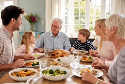 פאזל של Sunny Family Table