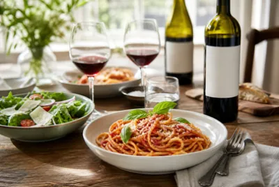 Afternoon Pasta Supper