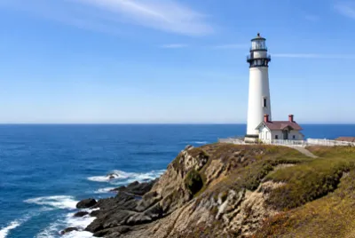 Lighthouse Rocky Cliff(grok)