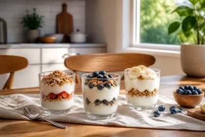 Morning Yogurt Parfaits