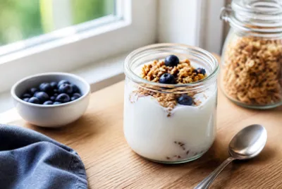 Yogurt Jar Granola(grok)