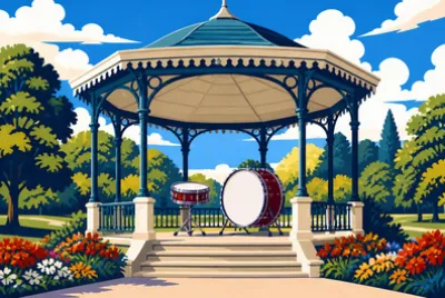Park Bandstand Drums