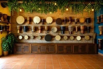 פאזל של Wall Rack Drums