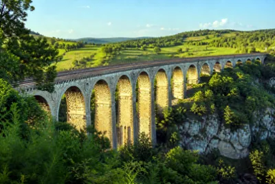 Railway Viaduct Gorge(grok)