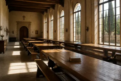 Afternoon Empty Refectory