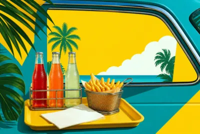 Drive in Tray Still jigsaw puzzle