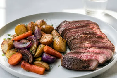 Sliced Steak Plate(grok) jigsaw puzzle