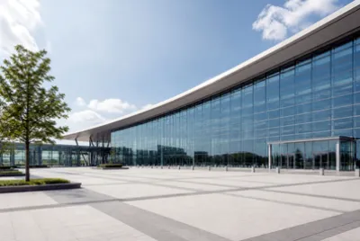 Convention Glass Plaza(grok)