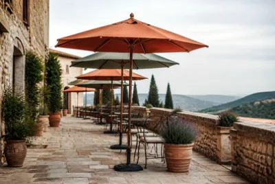 פאזל של Overcast Terrace Row