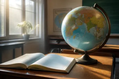 Morning Classroom Globe