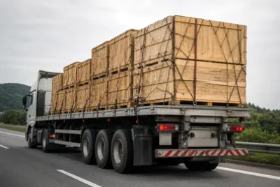 Overcast Truck Cargo jigsaw puzzle
