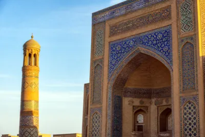 Morning Tile Mosque
