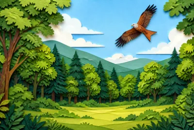 פאזל של Forest Glide