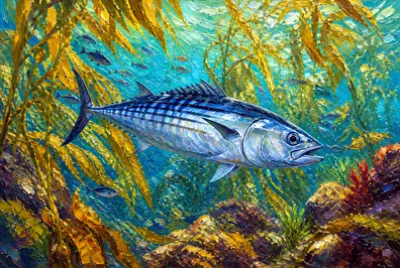 פאזל של Impressionist Kelp Bonito