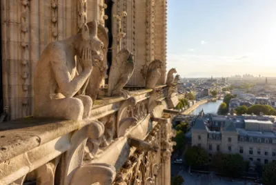 Gothic Bridge Gargoyle(grok)