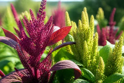 Amaranth Seed Heads(grok)