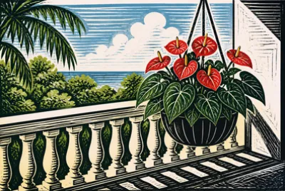 Balcony jigsaw puzzle