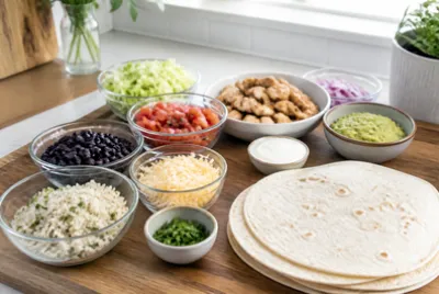 Burrito Ingredients Board(grok) jigsaw puzzle