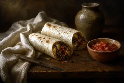 Dark Table Burritos jigsaw puzzle
