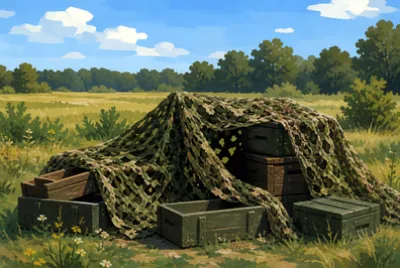 Midday Netting Drape jigsaw puzzle