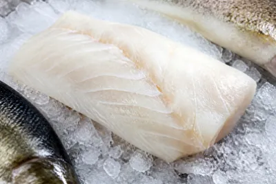 Cod Fillet on Ice(grok)