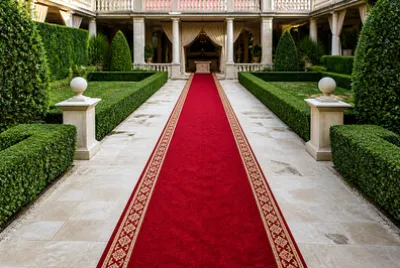 Hedge Courtyard Carpet jigsaw puzzle