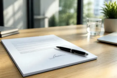 Signed Contract Pen(grok)