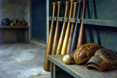 Bats Gloves Still