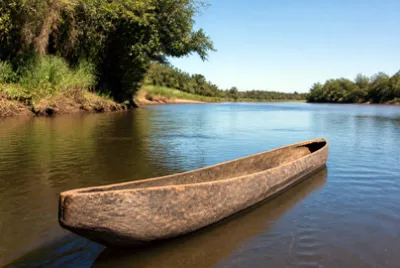 Dugout Canoe River(grok)