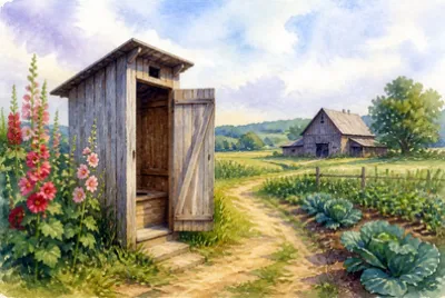 Garden Path Privy